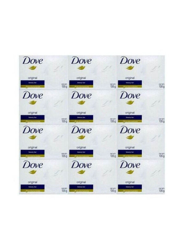 

Dove Original Beauty Soap Bar Set, 12 x 135gm