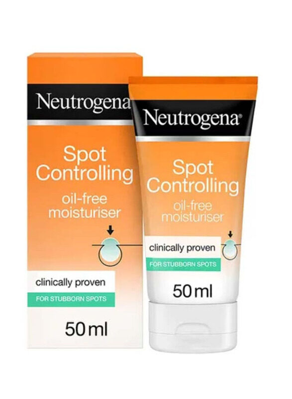 

Neutrogena Spot Controlling Oil-Free Moisturiser For Stubborn Spots, 50ml
