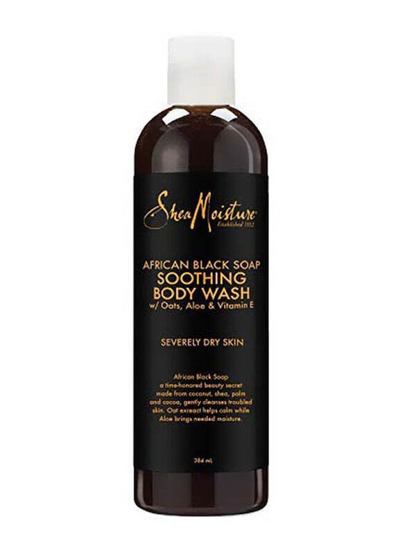 

Sheamoisture African Black Soap Soothing Body Wash, 384ml