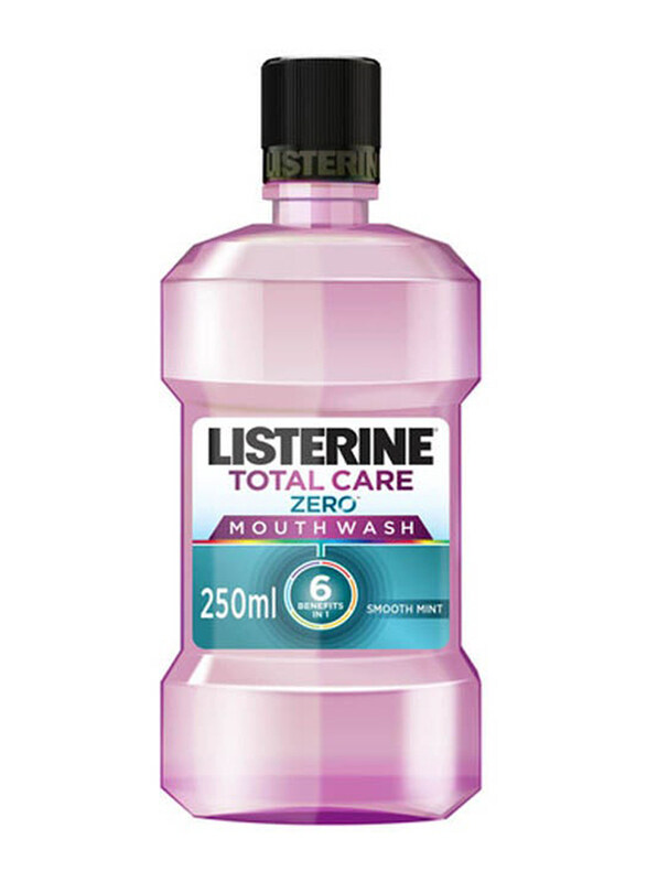 

Listerine Smooth Mint Purple Total Care Zero Mouthwash, 250ml