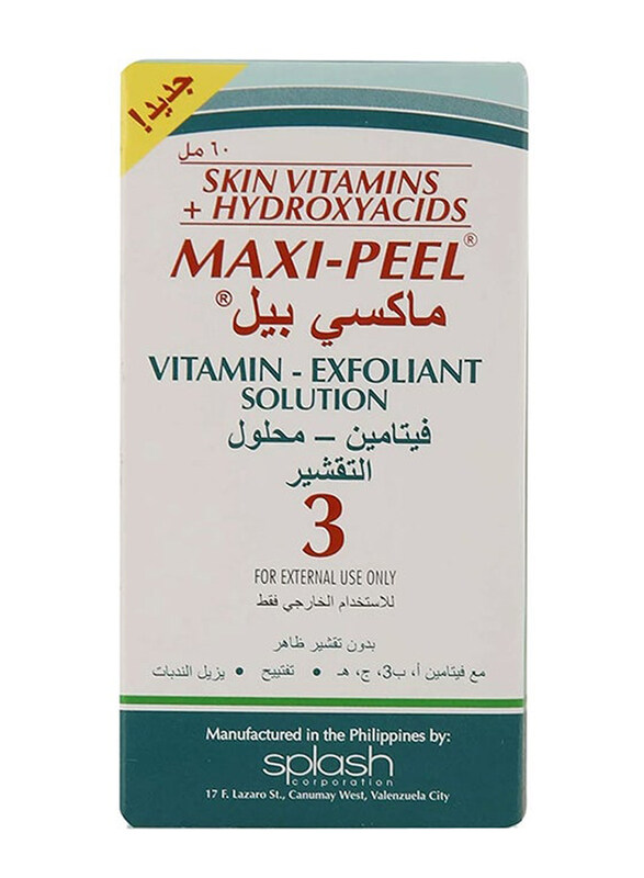 

Maxi Peel Exfoliant Solution, 60ml