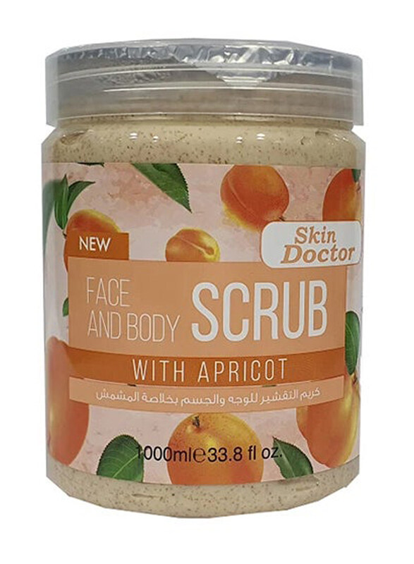 

Skin Doctor Face and Body Scrub with Apricot, 1000 ml