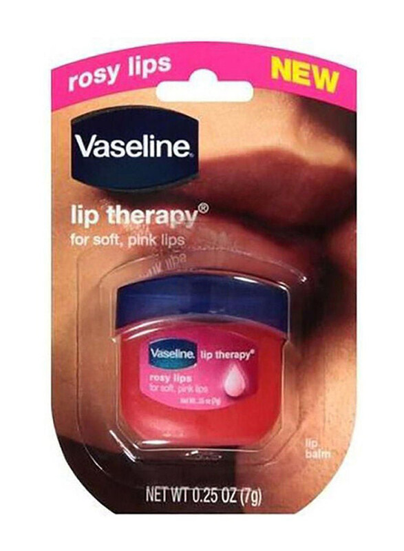 

Vaseline Rosy Lip Therapy Jelly, 7gm