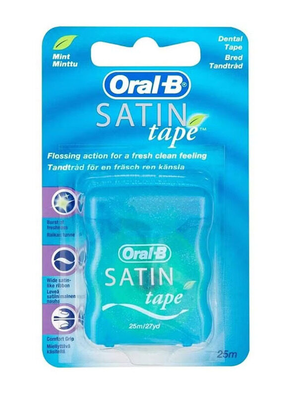 

Oral B Satin Mint Tape, 2 x 25ml