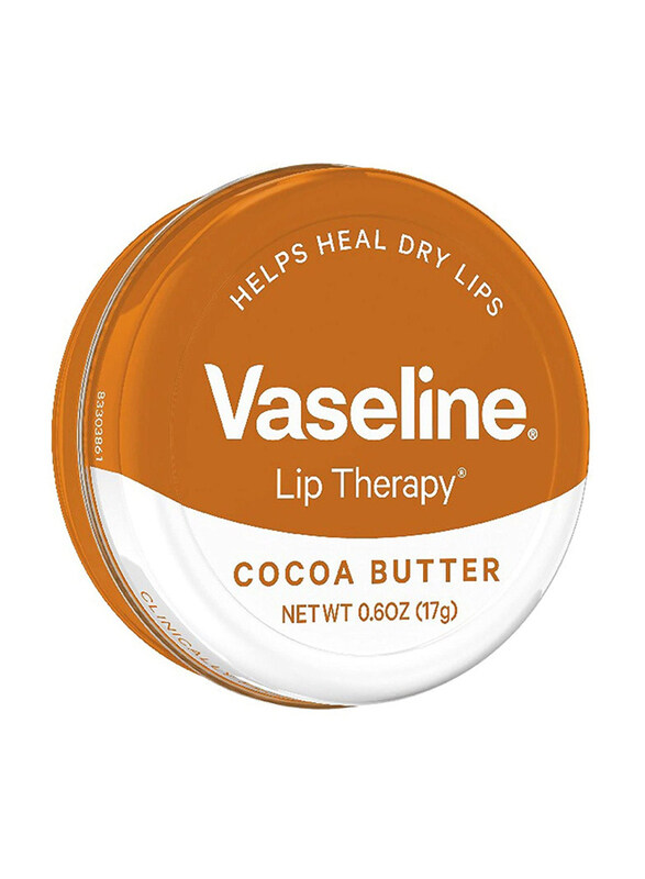 

Vaseline Lip Therapy Petroleum Jelly Cocoa Butter, 17gm