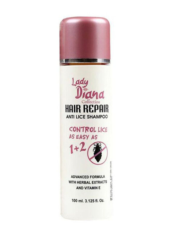 

Lady Diana Clear Herbal Hair Repair And Anti Lice 2-In-1 Shampoo, 100ml