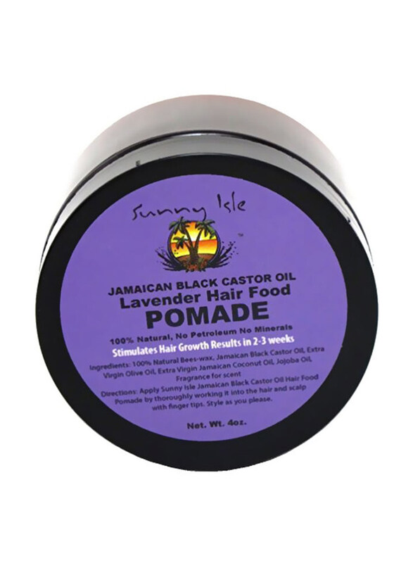 

Sunny Isle Jamaican Black Castor Oil Lavender Hair Food Pomade for All Hair Type, 4oz