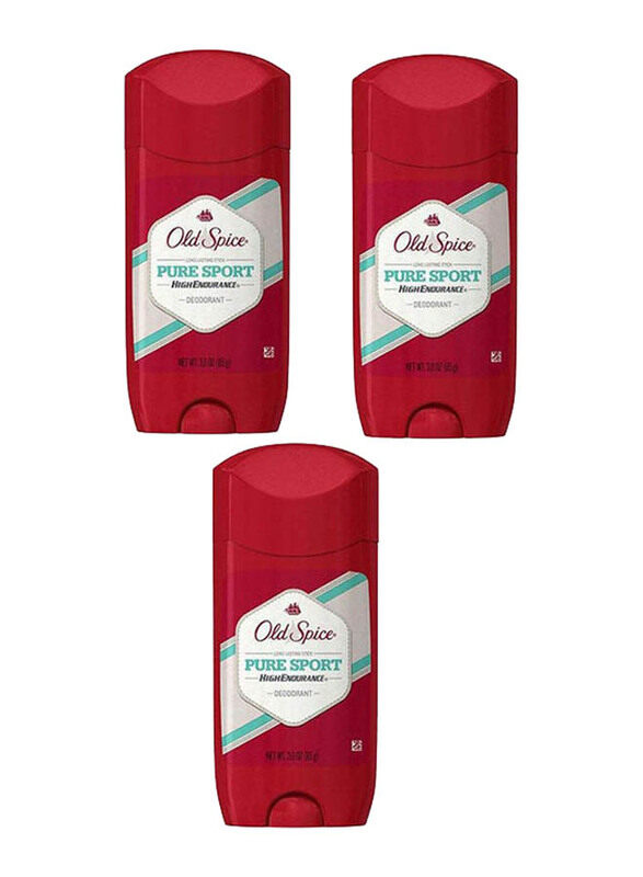 

Old Spice Stick Deodorant, 3 x 85gm