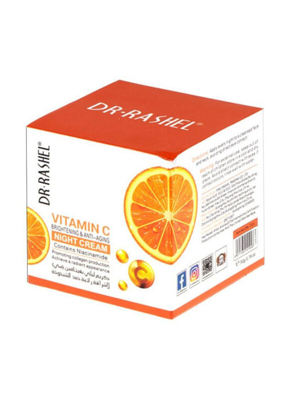 

Dr. Rashel Vitamin C Brightening & Anti-Aging Night Cream, 50gm