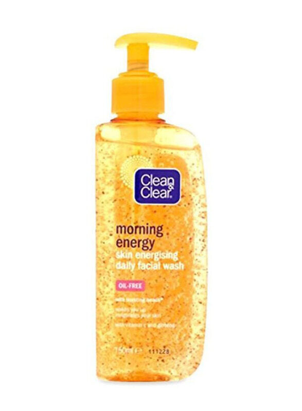 

Clean & Clear Morning Energy Skin Energising Daily Facial Wash, 150 ml