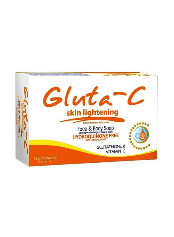 

Gluta C Skin Lightening Face and Body Soap, 135gm