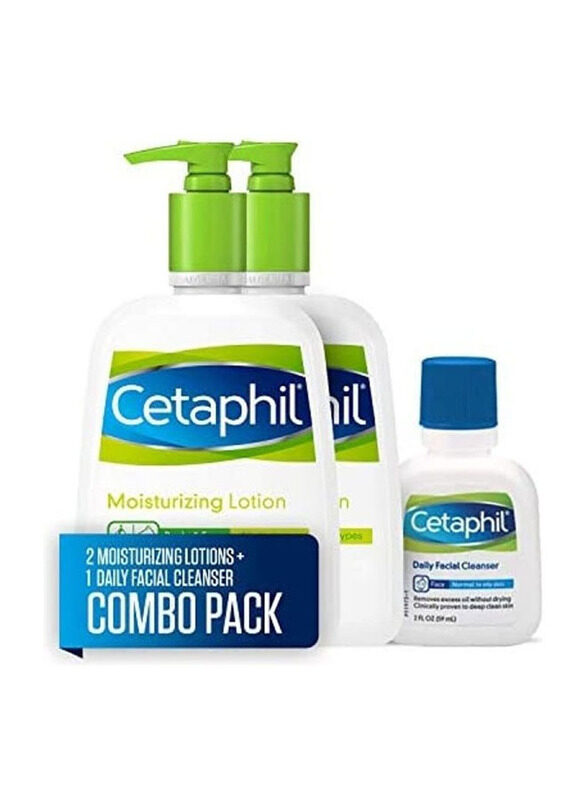 

Cetaphil Moisturizing Lotion Plus Cleanser, 2 Pieces