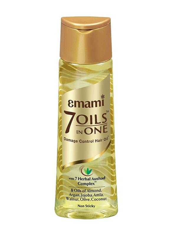 

Emami 7-in-1 Hair Oil for All Hair Types, 300ml