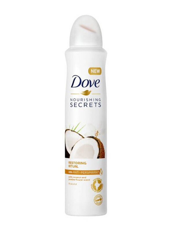 

Dove Coconut And Jasmine Women Antiperspirant Deodorant Spray, 150ml