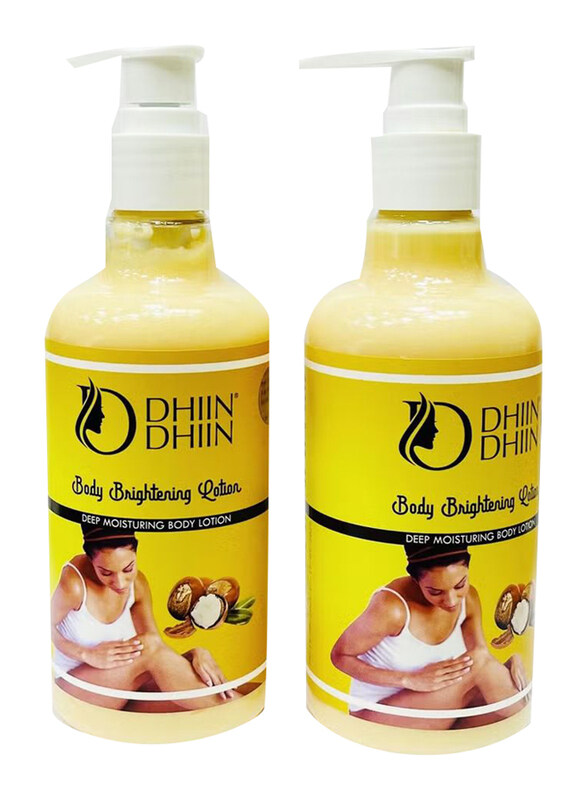 

Dhiin Dhiin Deep Moisturing Brightening Body Lotion, 2 x 300g