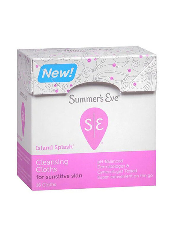 

Summer's Eve Island Splash Cleansing Cloth, 1 Piece