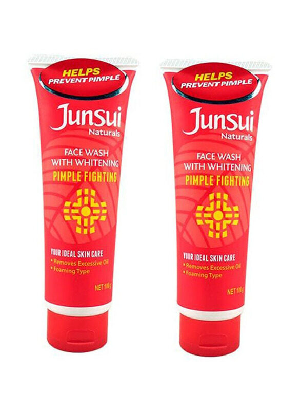 

Junsui Pimple Fighting with Whitening Face Wash, 100gm