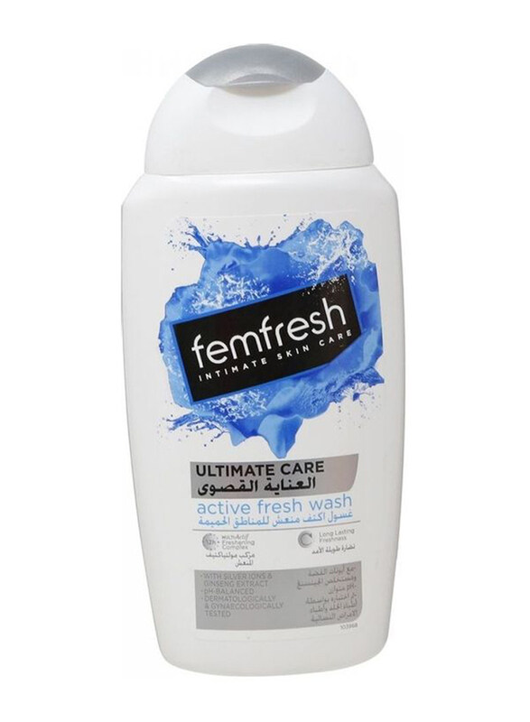 

Femfresh Intimate Skin Ultimate Care Active Fresh Wash, 250ml