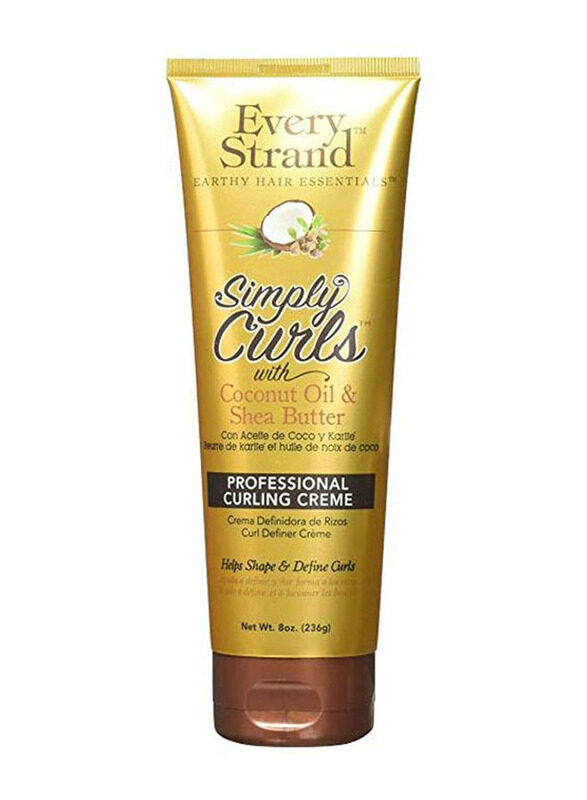 

Every Strand Simply Curls Professional Curling Cream for Curly Hair, 8oz