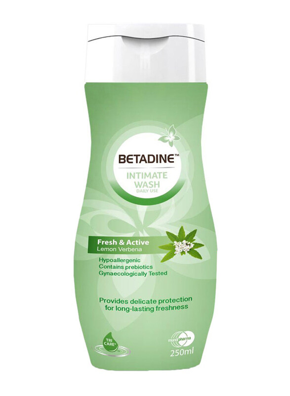 

Betadine Fresh & Active Lemon Verbena Intimate Wash, 250ml