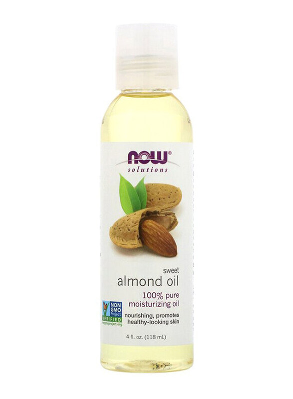 

Now Foods Pure Sweet Almond Moisturizing Oil, 118ml