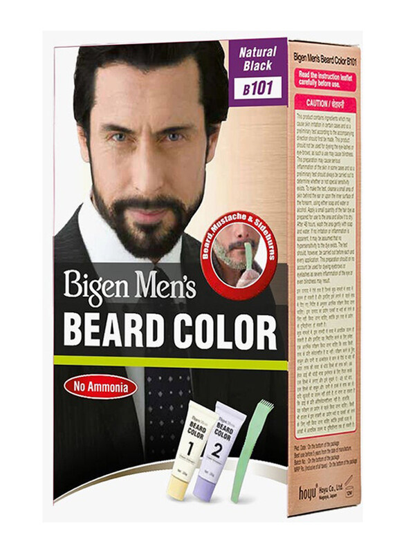 

Bigen Men's Beard Colour B101, 40g, B101 Natural Black