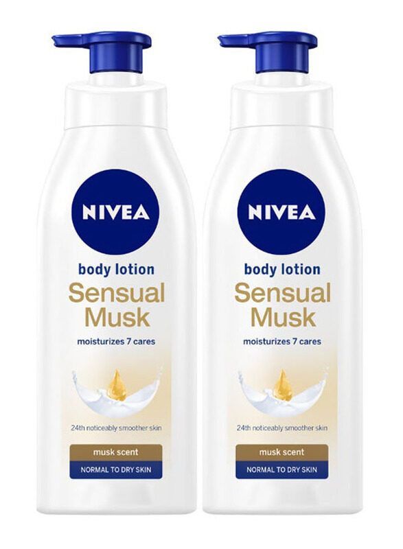 

Nivea Sensual Musk Body Lotion, 2 x 400ml