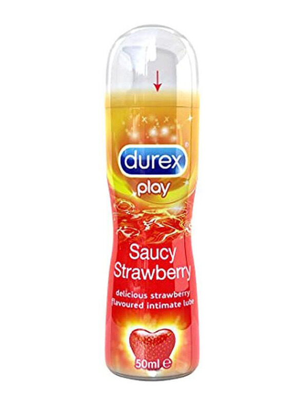 

Durex Play Suacy Strawberry Fruity Flavoured Pleasure Gel, 50ml