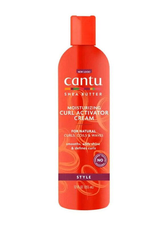 

Cantu Shea Butter Moisturizing Curl Activator Cream for Curly Hair, 2 Pieces