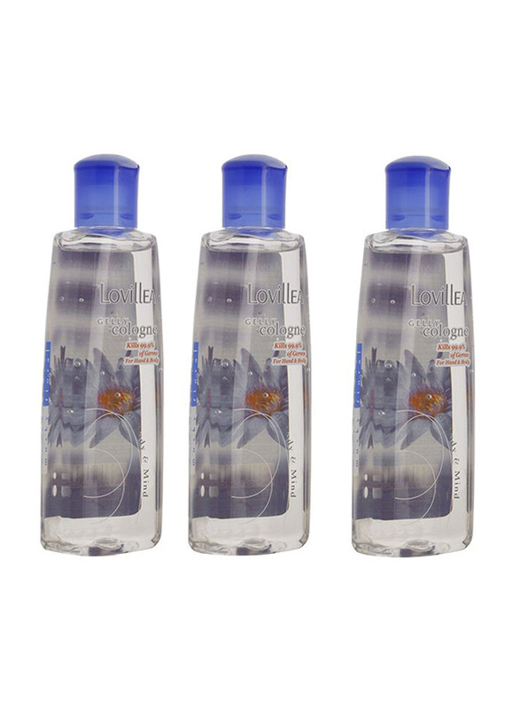 

Lovillea Musky Floral Gelly Cologne, 3 x 200ml