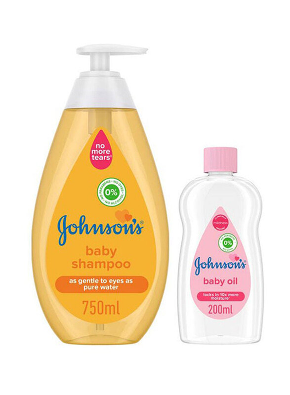 

Johnson's 750ml Baby Shampoo With Body Oil, Multicolour