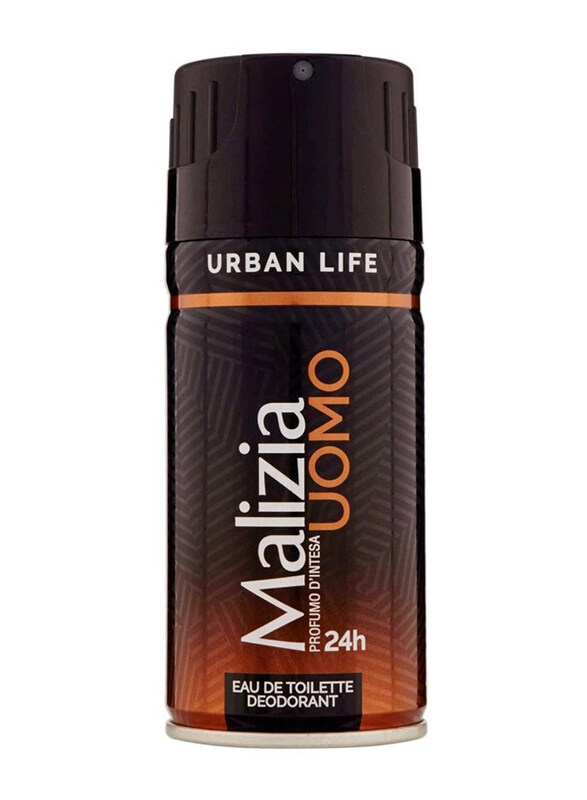

Malizia Uomo Urban Life Deo Body Spray, 150ml