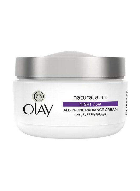 

Olay Natural Aura All-In-One Radiance Night Cream, 50g