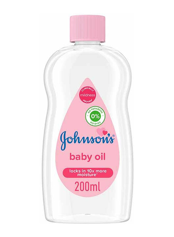 

Johnson's 200ml Baby Oil for Babies, Clear