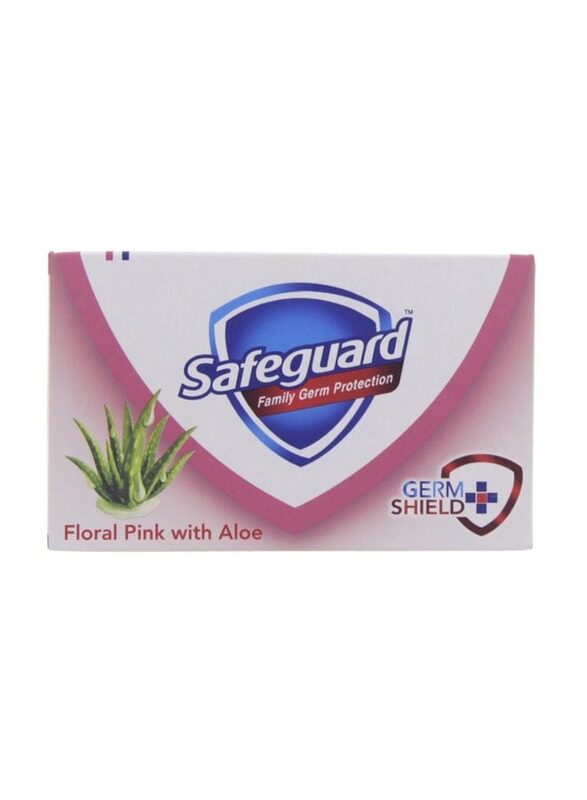 

Safeguard Floral Pink with Aloe Family Germ Protection Soap, 135 gm