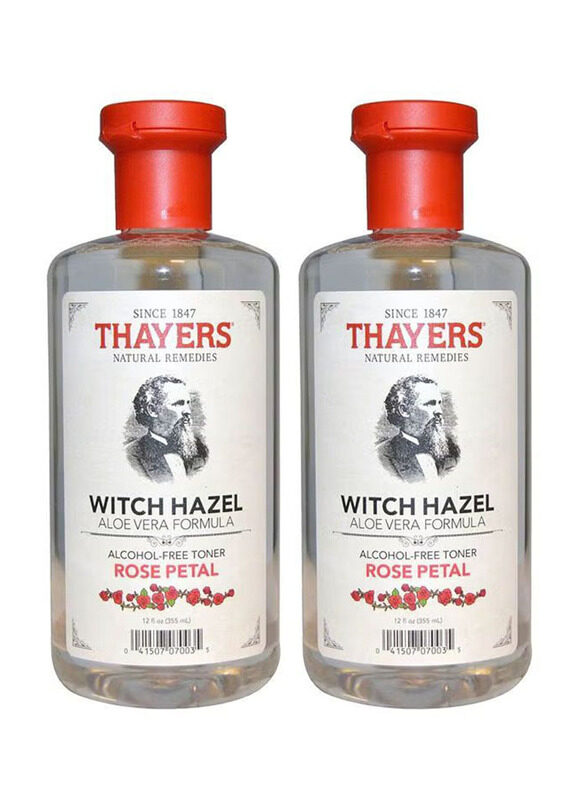 

Thayers Rose Petal Witch Hazel Face Toner, 2 x 710ml