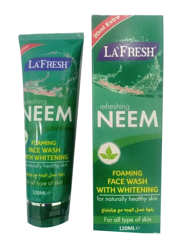 

La Fresh Refreshing Neem Foaming Whitening Face Wash, 120ml