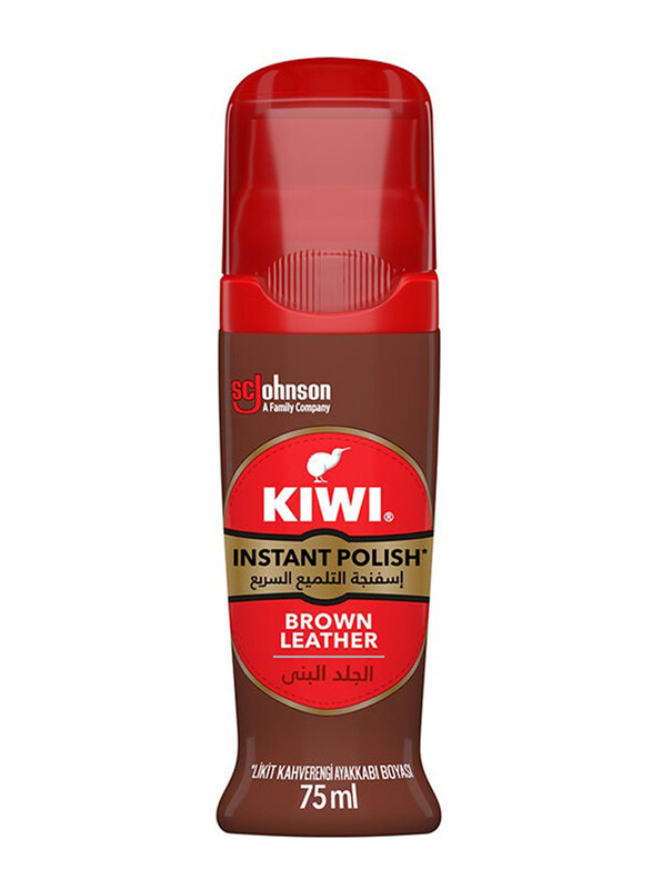 

Kiwi Instant Shine And Protect Liquid Shoe Polish With Long-Lasting Water Protection, 75ml