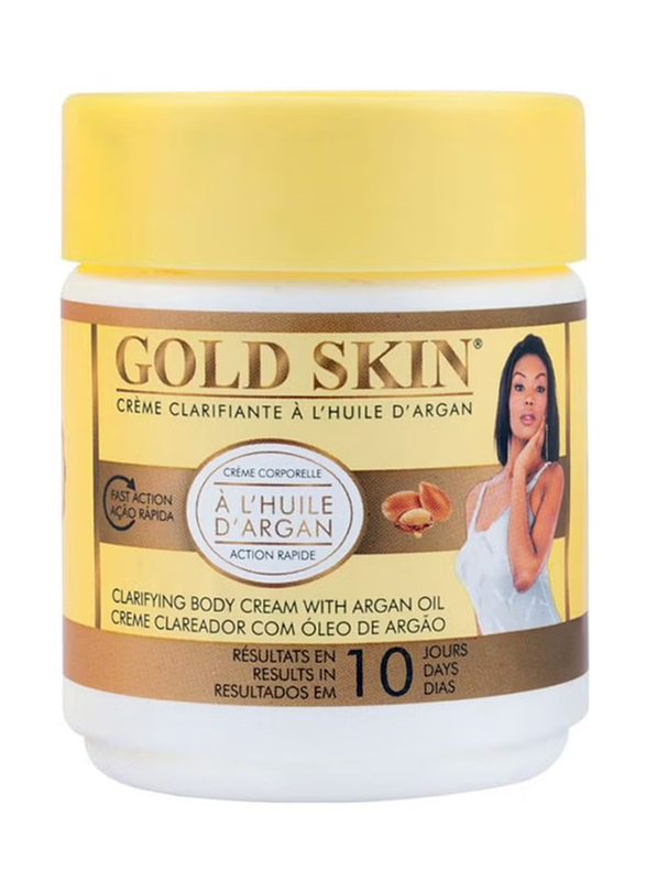 

Gold Skin Clarifying Body Cream with Argan Oil, 140ml