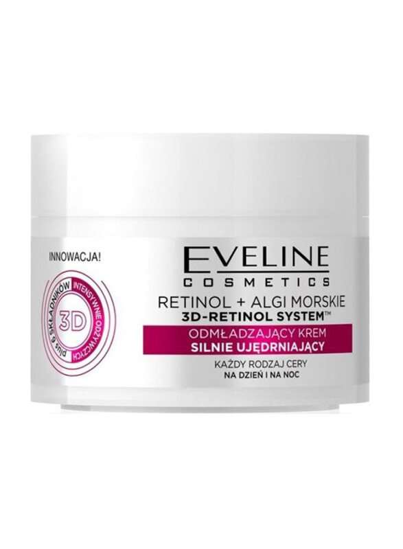 

Eveline 3D-Retinol System Intensely Firming Rejuvenating Cream, 50ml