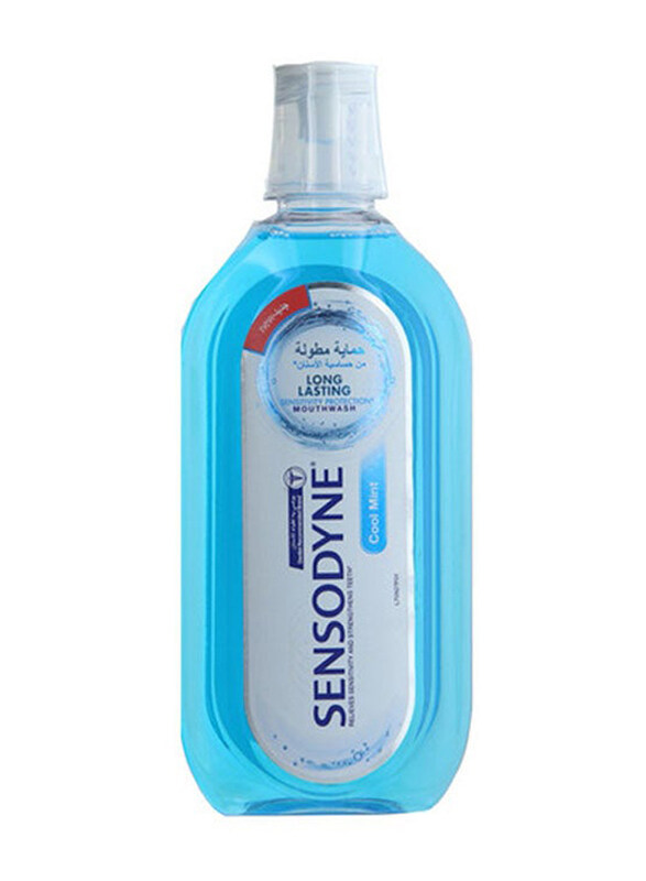 

Sensodyne Cool Mint Blue Long Lasting Mouthwash, 500ml