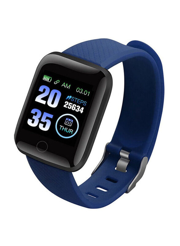 

Generic 1.3-Inch Touchscreen Smart Bracelet Sports Watch, H116p-BL, Blue