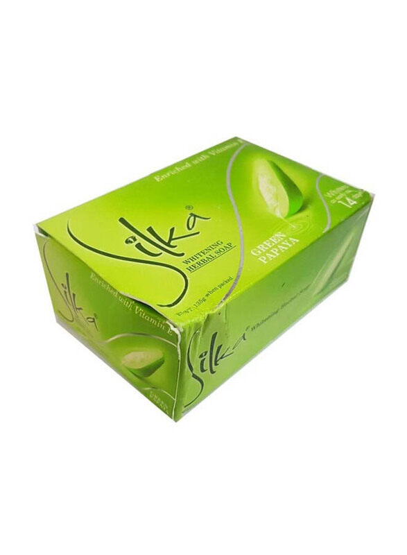 

Silka Whitening Herbal Soap, 135 gm