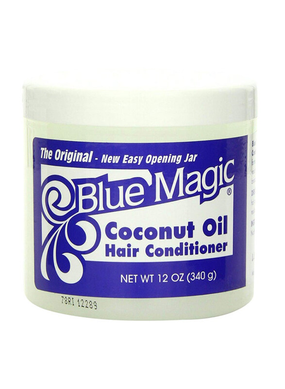 

Blue Magic Easy Opening Coconut Oil Hair Conditioner for Anti Dandruff, 12oz