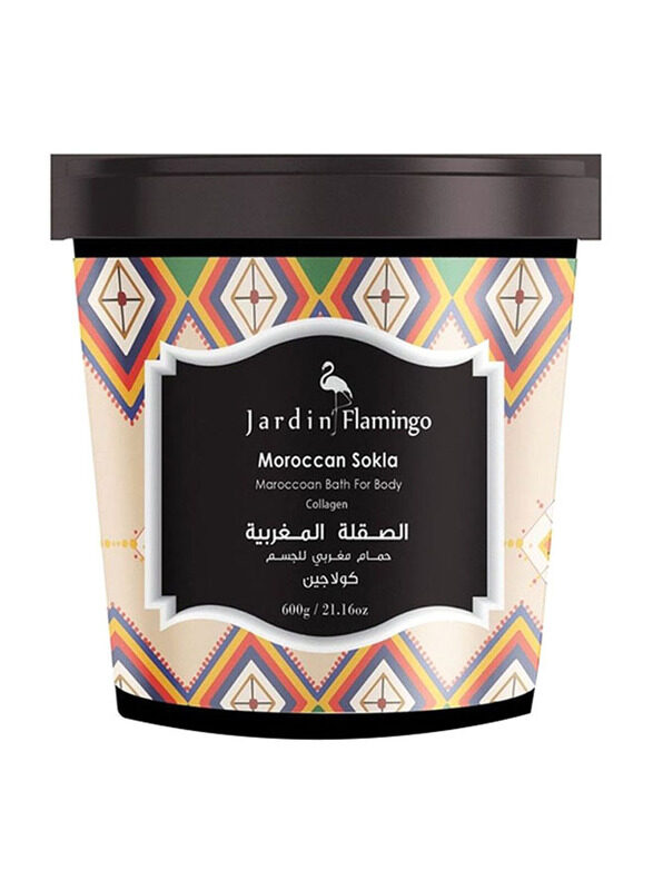 

Jardin Flamingo Moroccan Sokla Bath for Body Collagen, 600gm