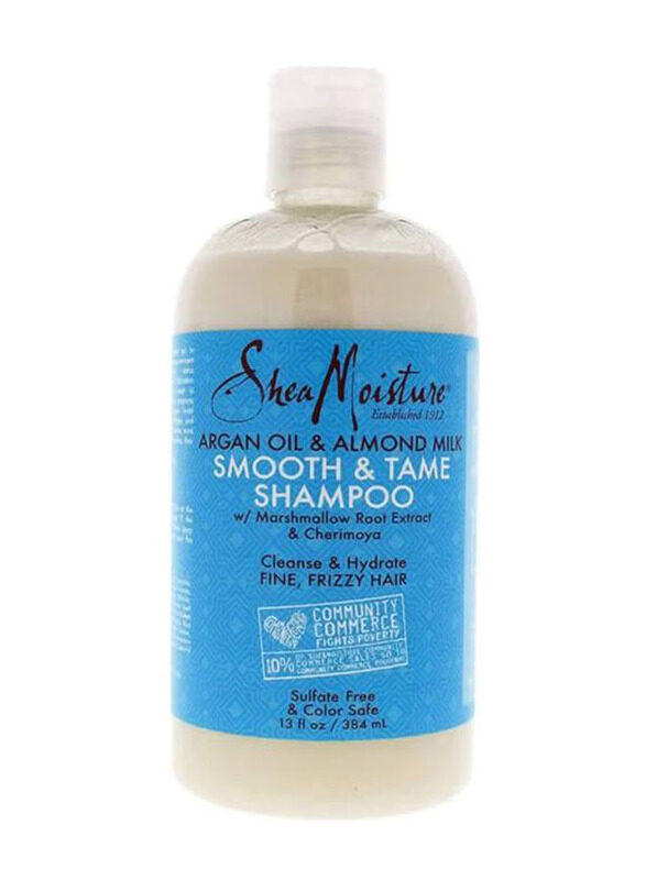 

Sheamoisture Argan Oil & Almond Milk Smooth & Tame Shampoo, 384ml