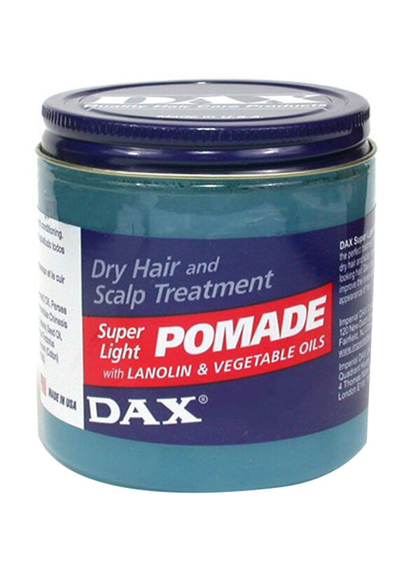 

Dax Super Light Pomade Wax with Vegetable Oils & Lanolin, 213gm