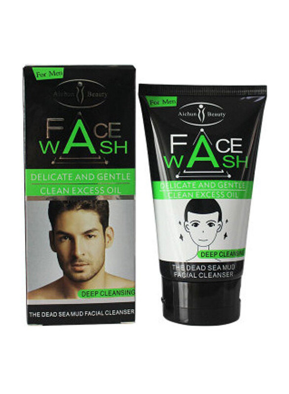 

Aichun Beauty Deep Cleansing Dead Sea Mud Men Face Wash, 150g