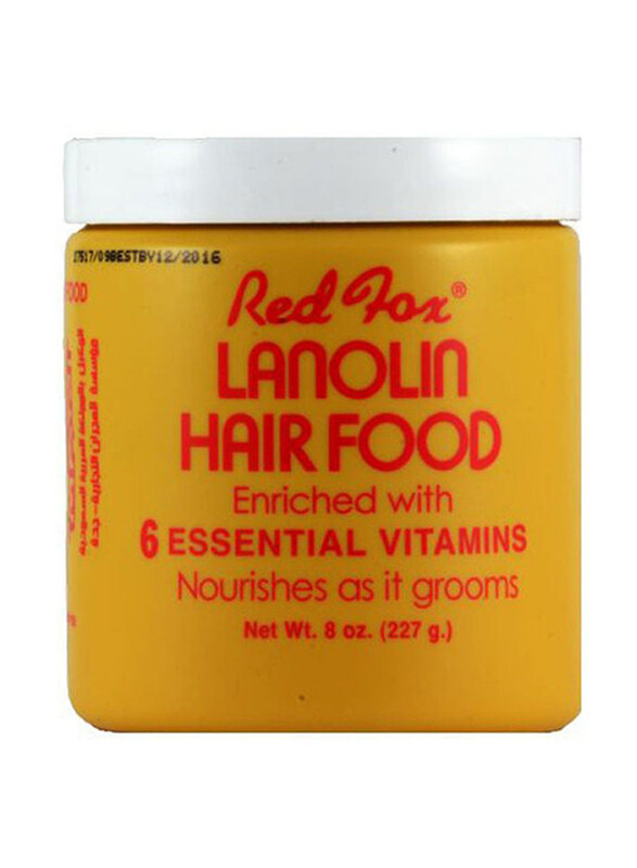 

Red Fox Lanolin Hair Food for All Hair Types, 227gm