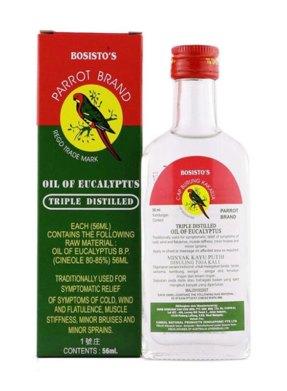 

Bosistos Parrot Pain Killer Eucalyptus Oil, 56ml